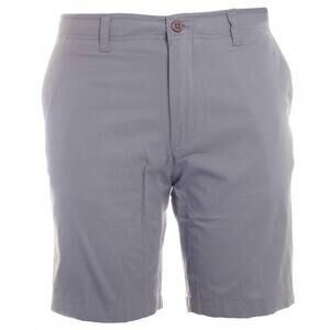 NEW TAILOR VINTAGE men's chino shorts in grey flannel